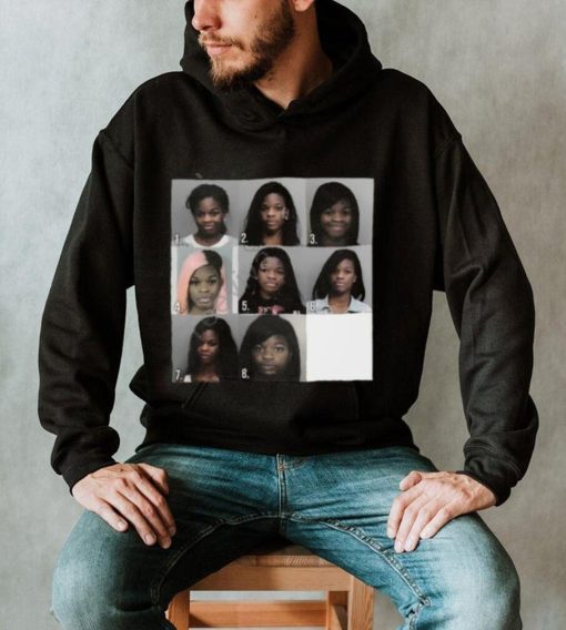 City Girls’ Jt Wearing Jt’s 8 Mugshots Tee Shirt Rap Alert shirt