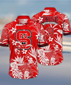 Classic Aloha NCAA NC State Wolfpack Hawaiian Shirt Summer Holiday Gift