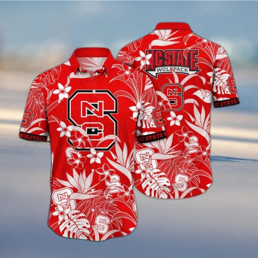 Classic Aloha NCAA NC State Wolfpack Hawaiian Shirt Summer Holiday Gift