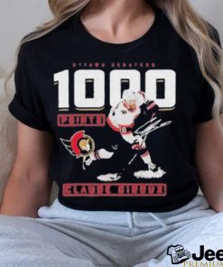 Claude Giroux Ottawa Senators 1000 Career Points shirt