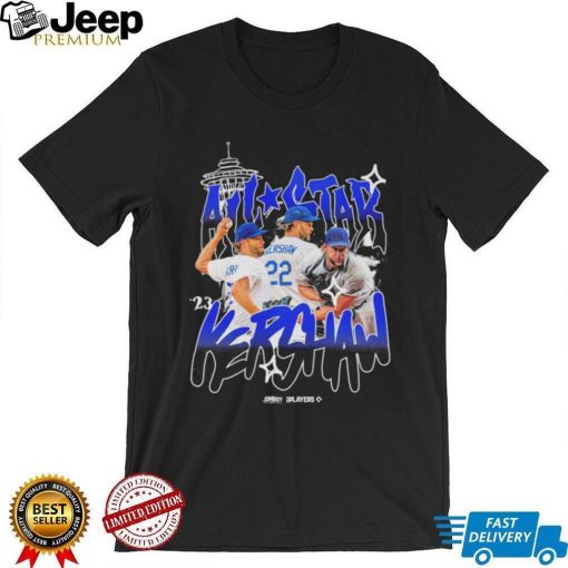 Clayton kershaw all star game T shirts