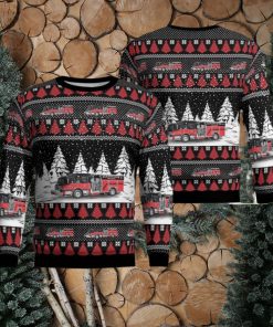 Clearwater Minnesota Clearwater Fire Department Ugly Sweater Christmas Gift For Men And Women