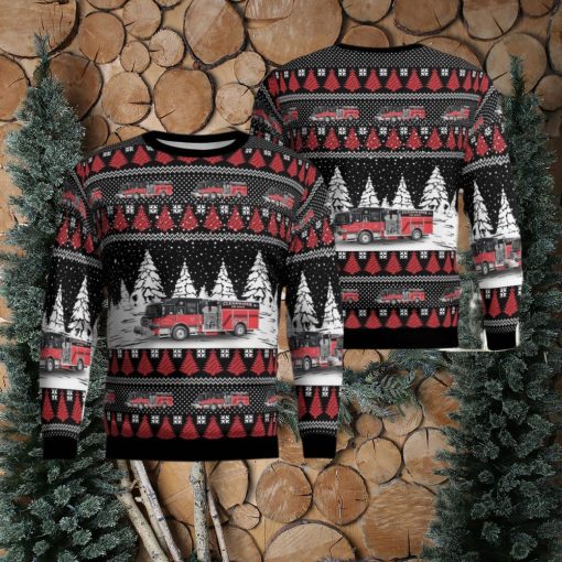 Clearwater Minnesota Clearwater Fire Department Ugly Sweater Christmas Gift For Men And Women