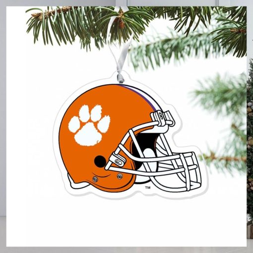 Clemson Helmet Ornament