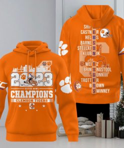 Clemson Tigers 2023 Gator Bowl Champions Hoodie T Shirt