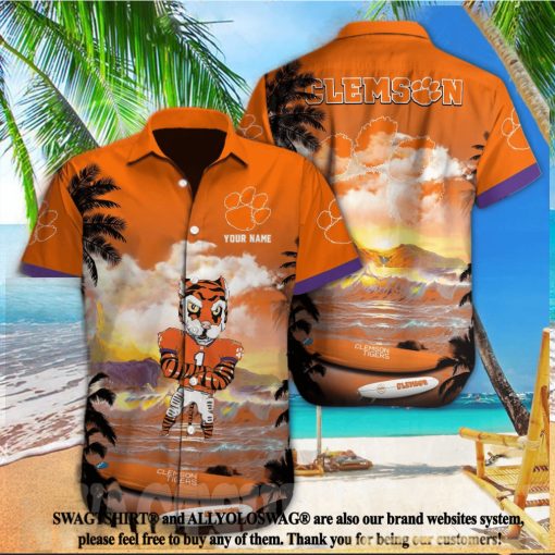 Clemson Tigers NCAA Custom Full Printed Hawaiian Shirt