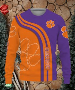 Clemson Tigers Sports American Teams Gift For Fan Road To Champion Knitted Christmas Sweater