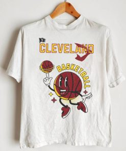 Cleveland Basketball Retro Vintage Sports Graphic Kids T Shirt