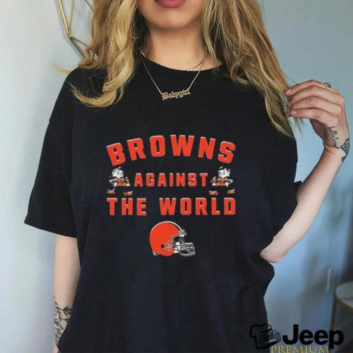 Cleveland Browns Against The World 2023 Playoffs Shirt