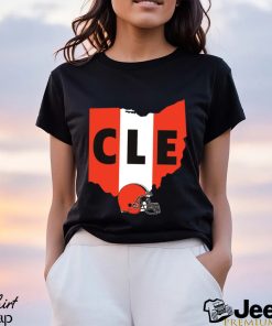 Cleveland Browns Cle American foolball logo shirt