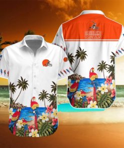 Cleveland Browns Hawaiian Shirt And Short For Fans