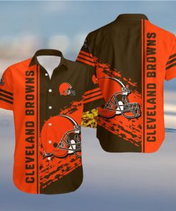 Cleveland Browns Hawaiian Shirt Quarter Style – NFL