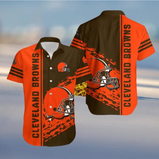 Cleveland Browns Hawaiian Shirt Quarter Style – NFL