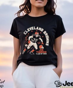 Cleveland Browns Joe Thomas Class Of 2023 Homage T Shirt