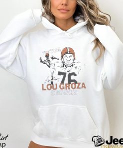 Cleveland Browns Lou Groza Signature Shirt