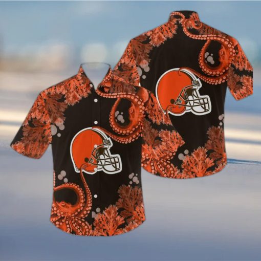 Cleveland Browns NFL Beach Trending Hawaiian Shirt Tropical Gift For Men And Women Fans