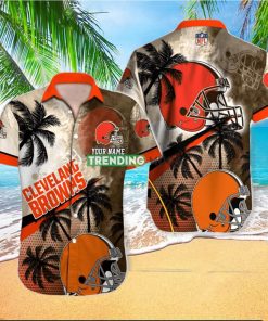 Cleveland Browns NFL Football Custom Name Hawaiian Shirt For Men And Women Best Gift For Fans hawaiian shirt