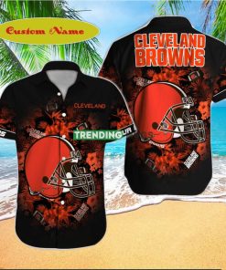 Cleveland Browns NFL Football Custom Name Hawaiian Shirt For Men And Women Style Gift For Real Fans hawaiian shirt