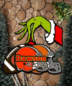 Cleveland Browns NFL Grinch Personalized Ornament SP121023104ID03