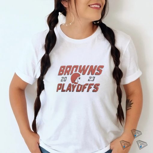 Cleveland Browns Nike 2023 NFL Playoffs Iconic Shirt