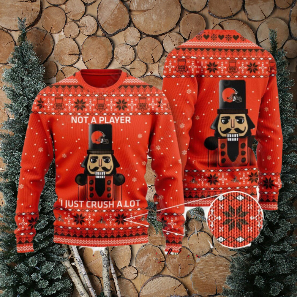 Cleveland Browns Cute Baby Yoda Star Wars 3D Ugly Christmas Sweater Unisex  Men and Women Christmas Gift - Banantees