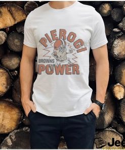 Cleveland Browns Pierogi Power Helmet T Shirt