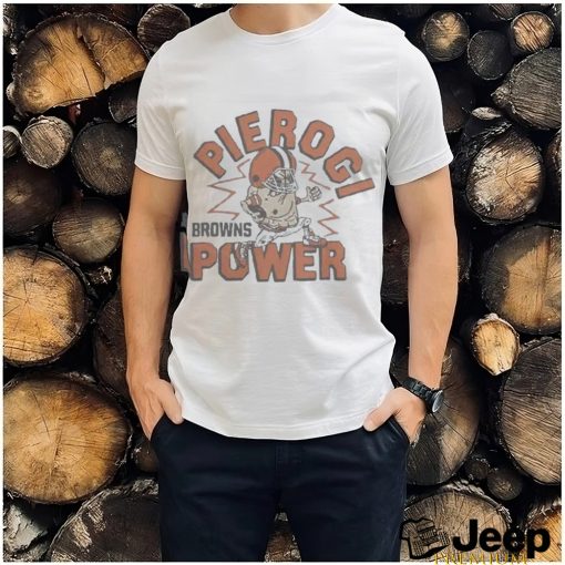 Cleveland Browns Pierogi Power Helmet T Shirt