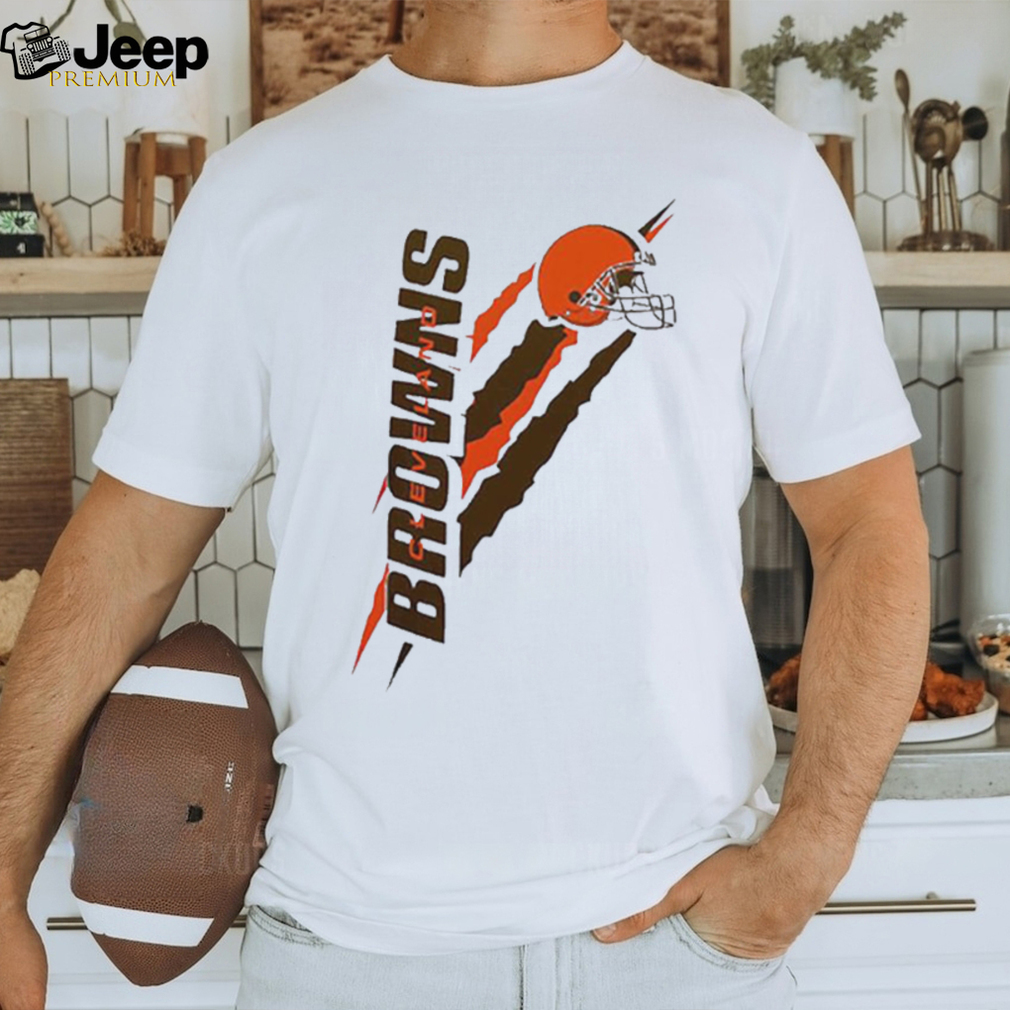 Cleveland Browns Starter Color Scratch Tshirt - teejeep