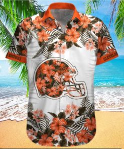 Cleveland Browns Summer Beach Shirt and Shorts Full Over Print