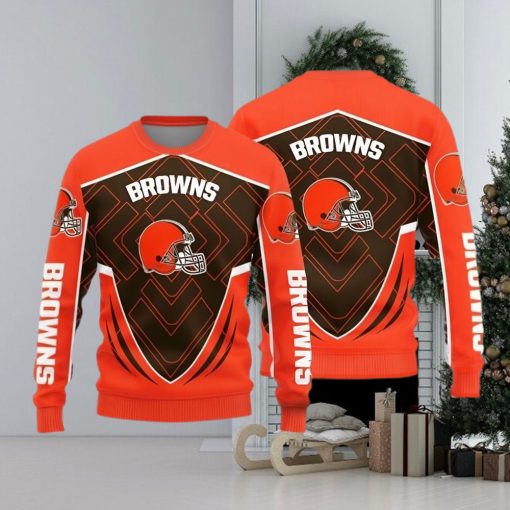 Cleveland Browns Ugly Christmas Sweater For Fans