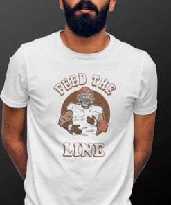 Cleveland Browns player feed the line shirt