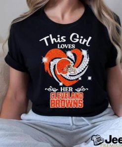 Cleveland Browns this girl loves football shirt