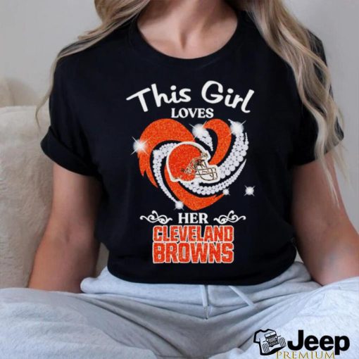 Cleveland Browns this girl loves football shirt