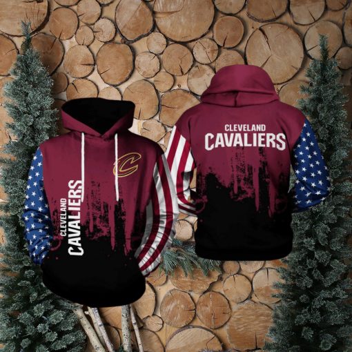 Cleveland Cavaliers NBA Team US 3D Printed Hoodie