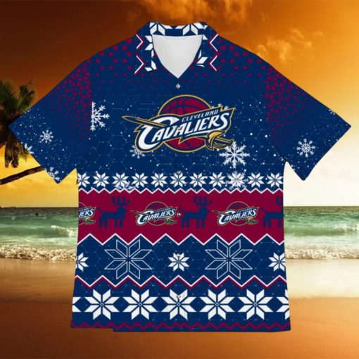 Cleveland Cavaliers Sports Football American Ugly Christmas Hawaiian Shirt