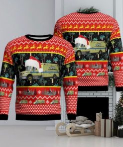 Cleveland Ems Christmas Ugly Sweater 3D Gift For Men And Women