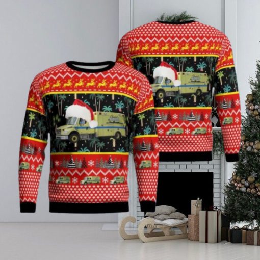 Cleveland Ems Christmas Ugly Sweater 3D Gift For Men And Women