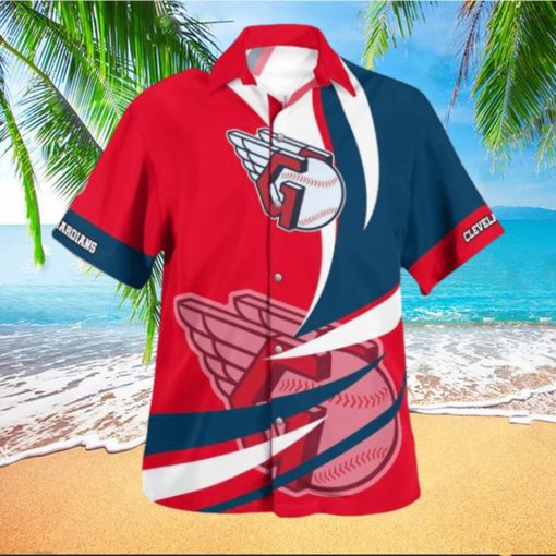 Cleveland Guardians Collar 3D Hawaiian Shirt Best For Fans Beach Gift For Men And Women