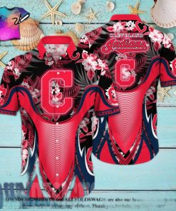 Cleveland Indians MLB Flower 3D Hawaiian Shirt