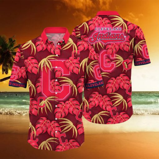 Cleveland Indians MLB Hawaiian Shirt Sunning Aloha Shirt