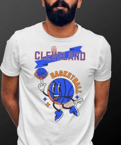 Cleveland Retro Vintage Basketball Streetwear graphic T Shirt