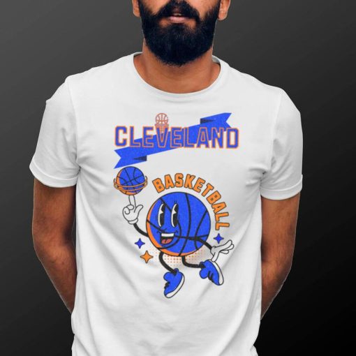 Cleveland Retro Vintage Basketball Streetwear graphic T Shirt