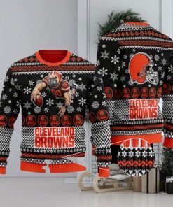 Cleverland Browns Ugly Christmas Sweater