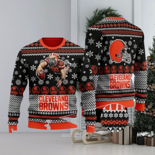 Cleverland Browns Ugly Christmas Sweater