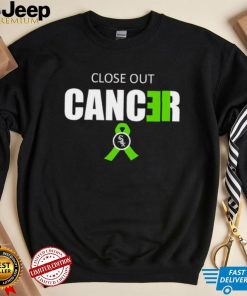 Close Out Cancer White Sox Logo T Shirt