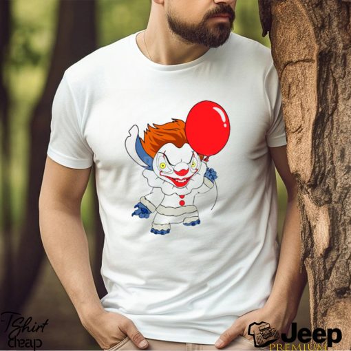 Clown IT x Stitch Halloween T Shirt