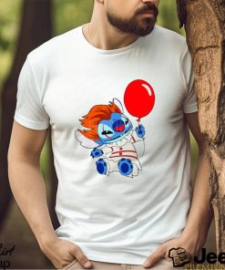 Clown It Bubble x Stitch Halloween T Shirt