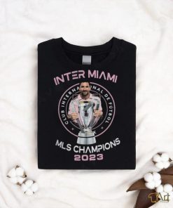 Club Internacional De Futbol Lionel Messi Inter Miami MLS Champions 2023 Shirt