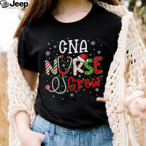 Cna Christmas Nurse Crew Funny Nursing Christmas Pattern Shirt