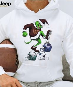 The Grinch Washington Commanders Stomp On NFL Teams Christmas Shirt